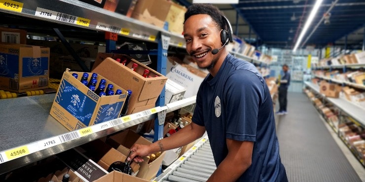 Lucas Systems warehouse optimization and voice-directed picking interface